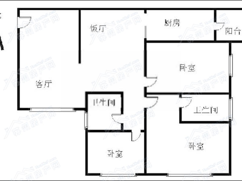 惊爆价1830000元买143平大三房带装修中间楼层南北通透